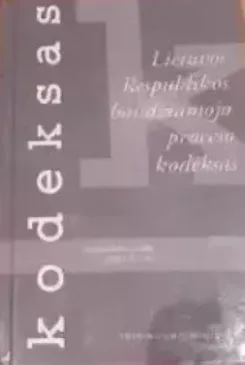 Lietuvos Respublikos baudžiamojo proseso kodeksas