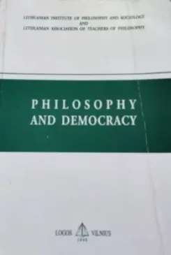 Philosophy and Democracy