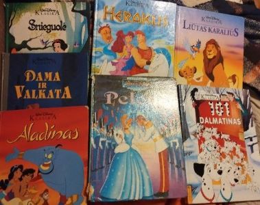 Disney klasika knygų komplektas