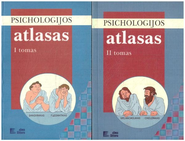 Psichologijos atlasas, I-II dalys