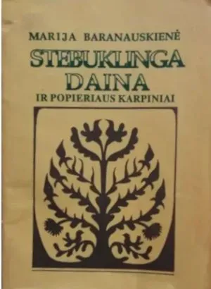 Stebuklinga daina ir popieriaus karpiniai