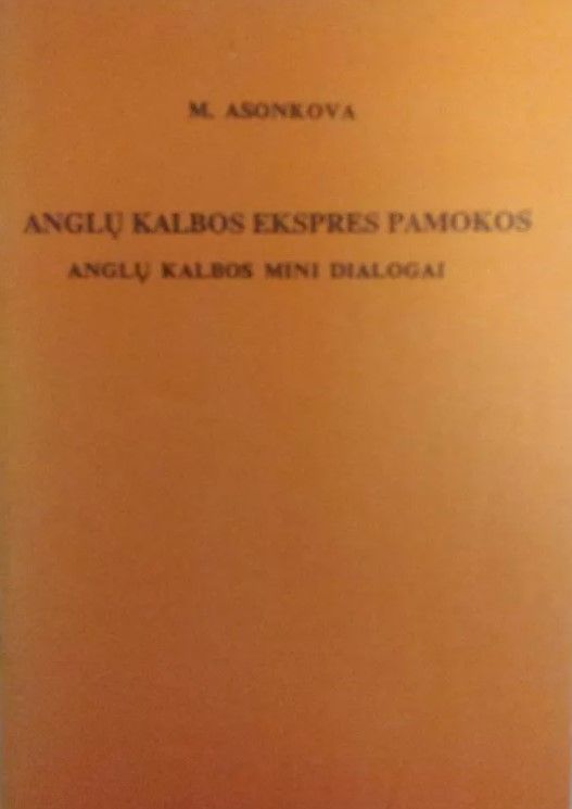 Anglų kalbos eskpres pamokos
