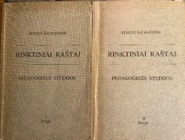 Rinktiniai raštai. Pedagoginės studijos I ir II knygos
