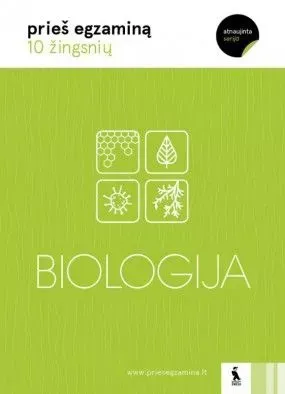 Biologija: 10 žingsnių prieš egzaminą