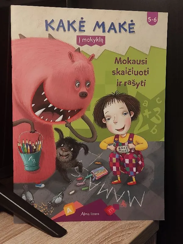 Kakė Makė: mokausi skaičiuoti ir rašyti