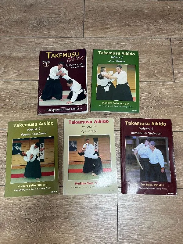 Takemusu Aikido, Volume 1,2,3,4,5