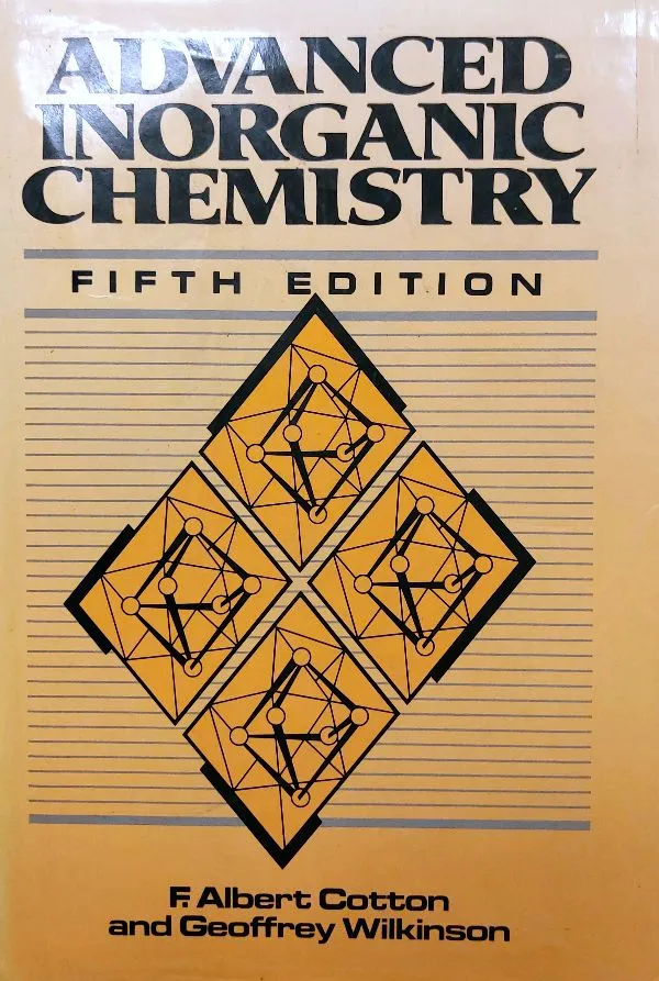 Advanced Inorganic Chemistry: A Comprehensive Text Fifth Edition