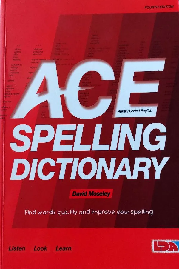 Ace Spelling Dictionary (Aurally Coded English)