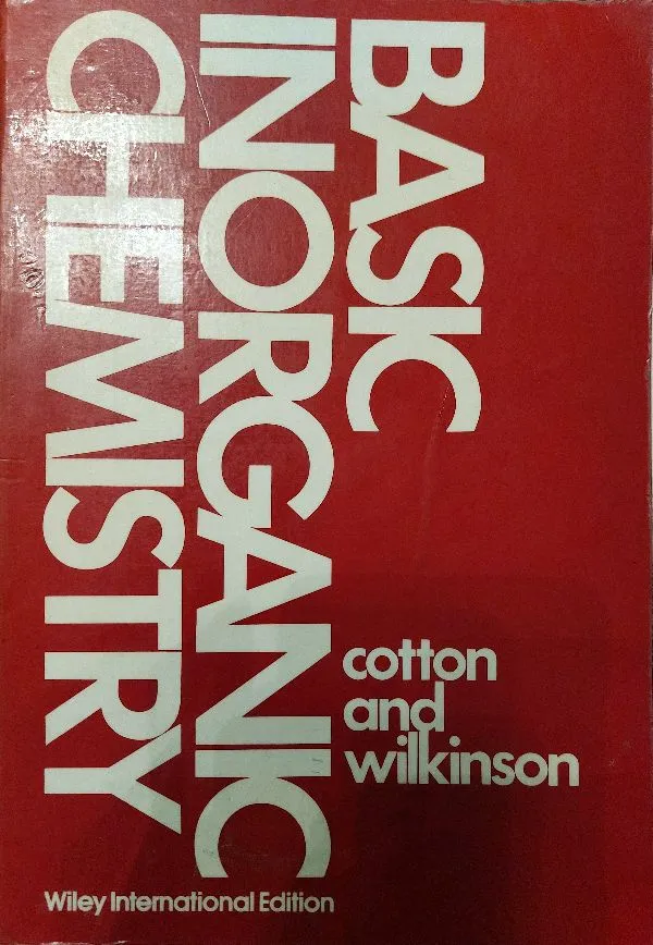 Basic Inorganic Chemistry Wiley International Edition
