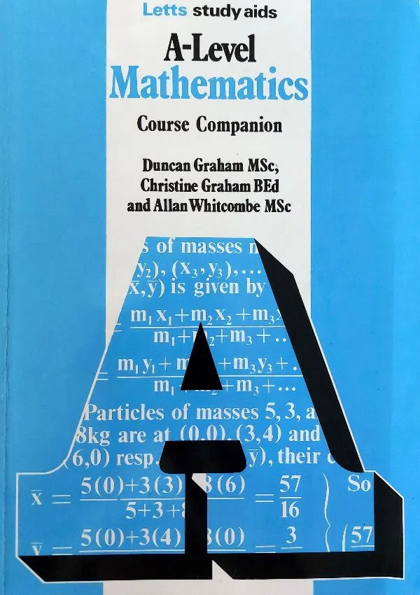 A-level Mathematics: Course Companion (Letts Study Aid)