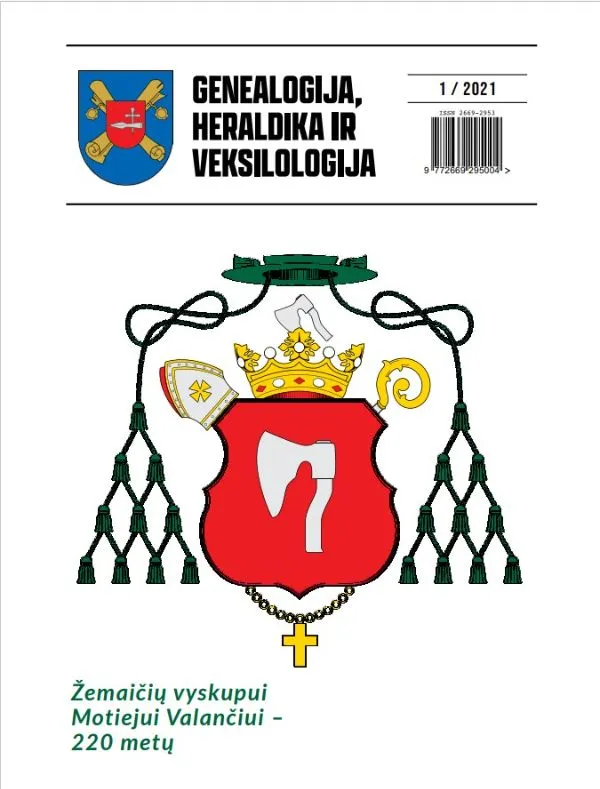 Genealogija, heraldika ir veksilologija 1/2021