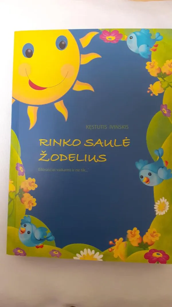 Rinko saulė žodelius
