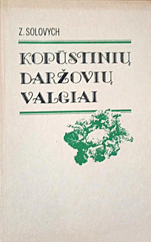 Kopūstinių daržovių valgiai