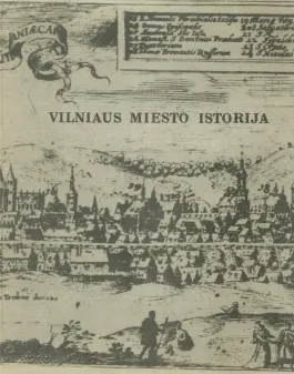 Vilniaus miesto istorija (1968)