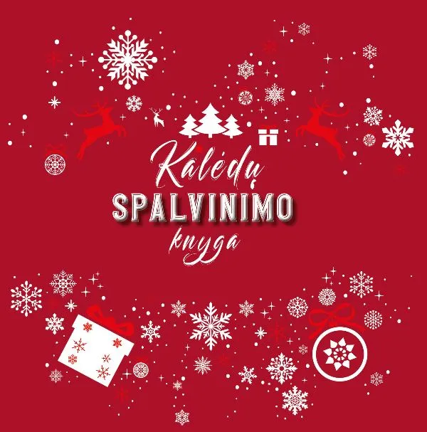 "Kalėdų spalvinimo knyga"