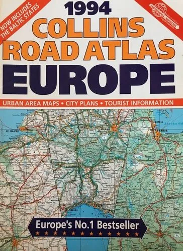 Road atlas: Collins road atlas Europe