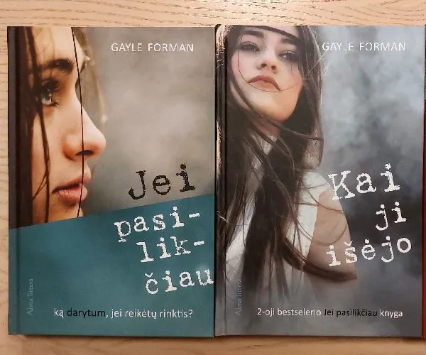 Jei pasilikčiau. Kai ji išėjo (rinkinys iš dviejų knygų) (2 knygos)