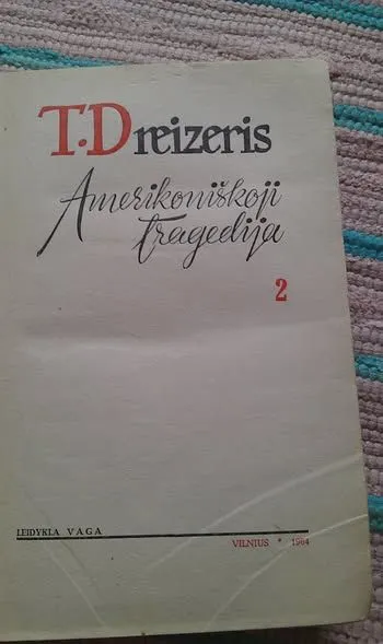 AMERIKONIŠKOJI TRAGEDIJA  2 tomas