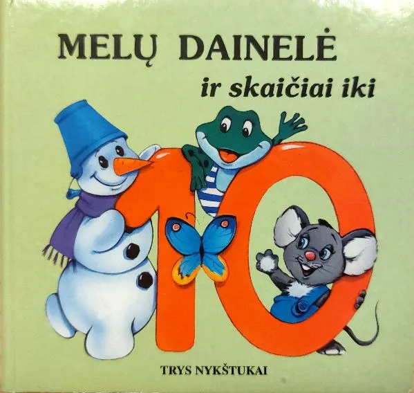 Melų dainelė ir skaičiai iki 10