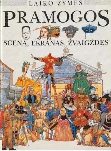 Pramogos. Scena, ekranas, žvaigždės