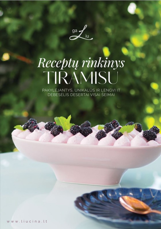 Tiramisu – receptų rinkinys