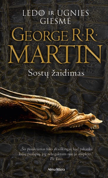 Ledo ir ugnies giesmė. Sostų žaidimas #1