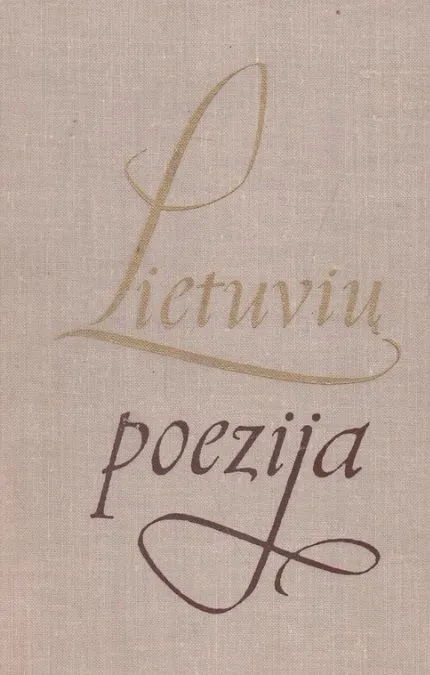 Lietuvių poezija, I dalis