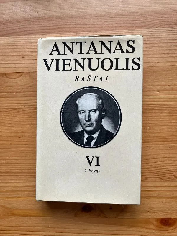 Antanas Vienuolis. Raštai VI tomas (1 knyga)