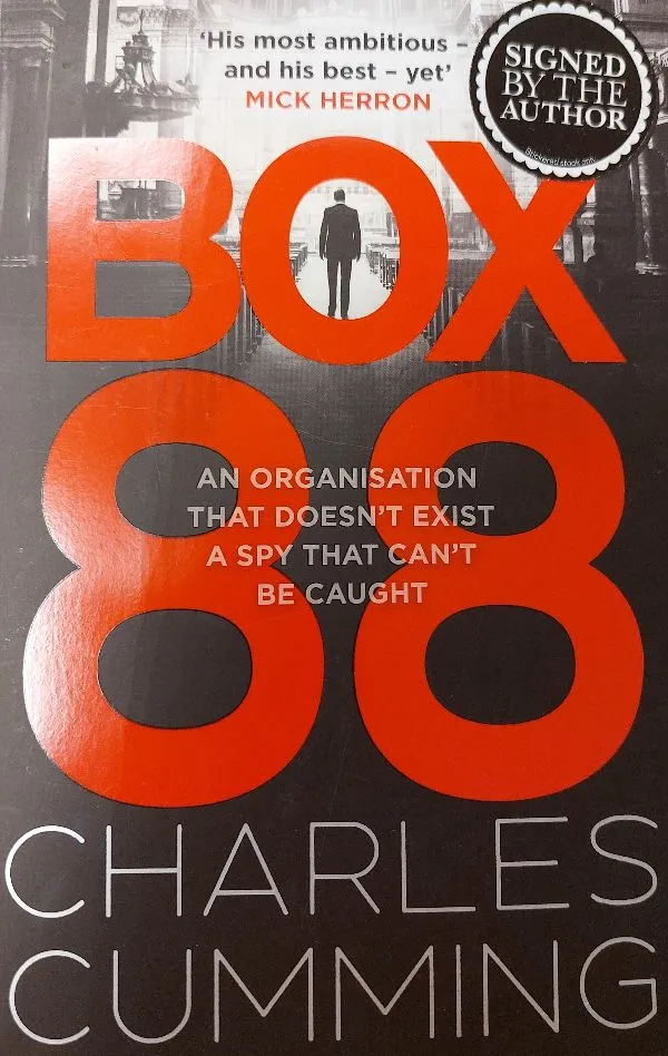 BOX 88 An organisation that doesn’t exist. A spy that can’t be caught.