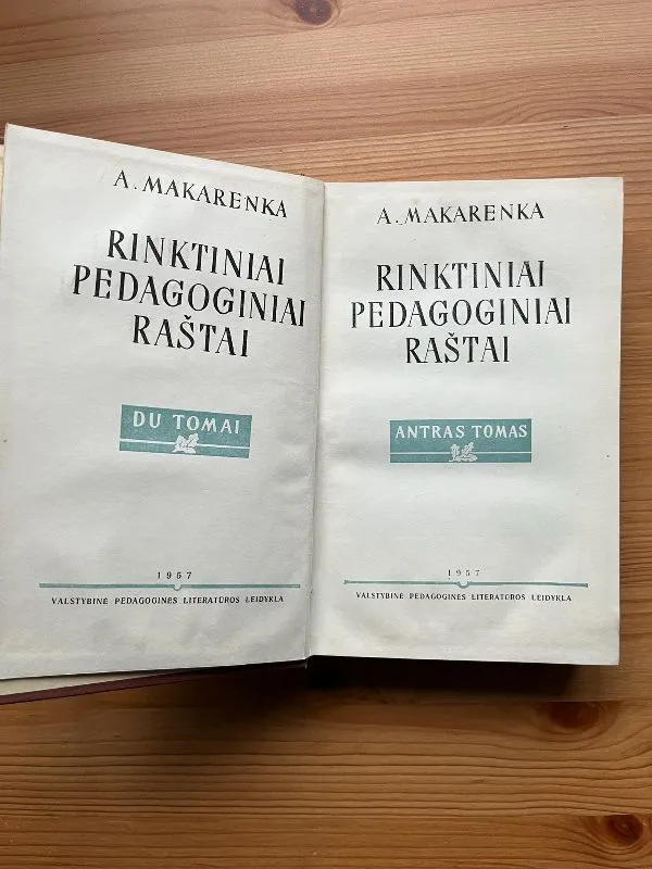 Rinktiniai pedagoginiai raštai 2 tomas