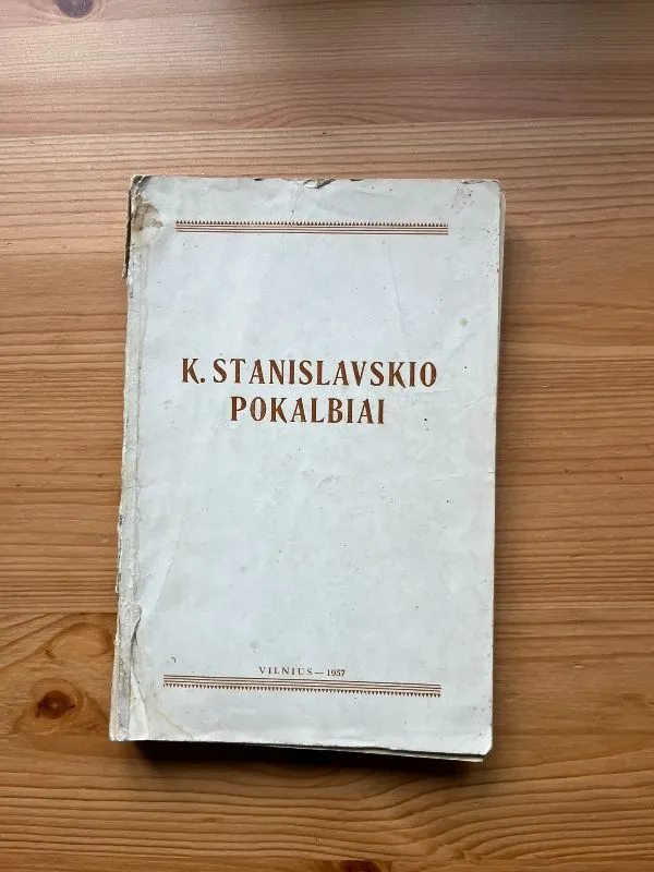 K. Stanislavskio pokalbiai