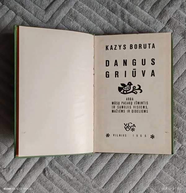 Dangus griūva