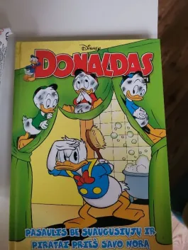 donaldas ir kiti pasaulis be suaugusiuju ir piratai prieš savo nora