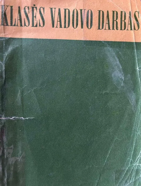 Klasės vadovo darbas
