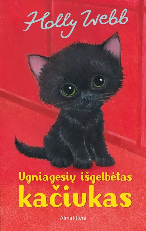 Ugniagesių išgelbėtas kačiukas
