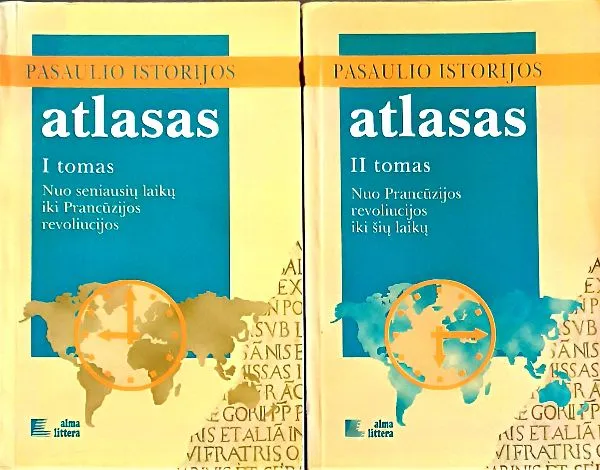 Pasaulio istorijos atlasas, 1-2 T.