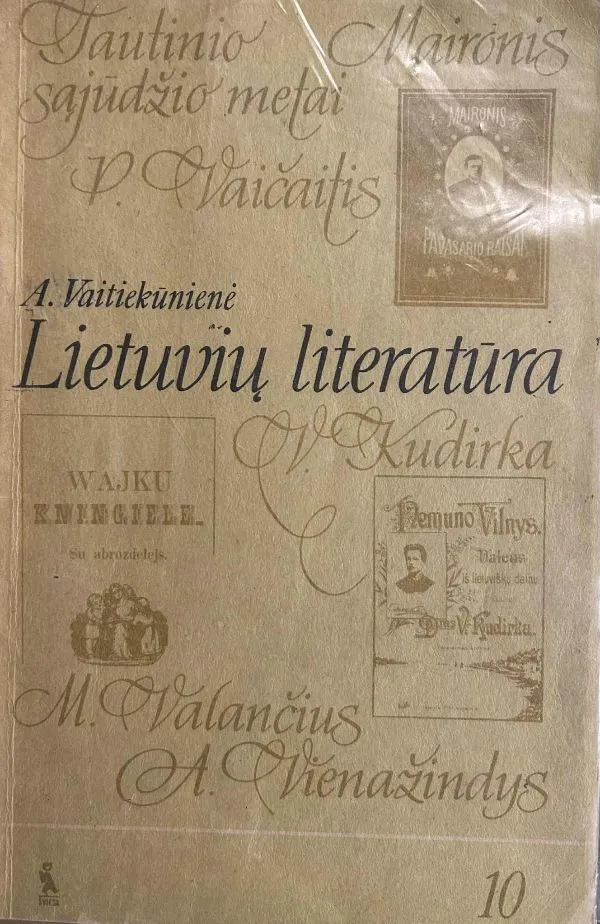 Lietuvių literatūra. Tautinio sąjūdžio metai
