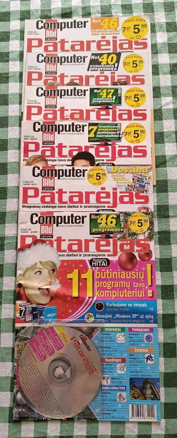 Compiuter Bild Patarejas 2010