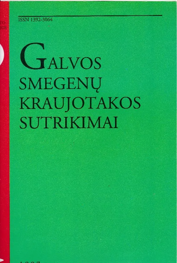 Galvos smegenų kraujotakos sutrikimai