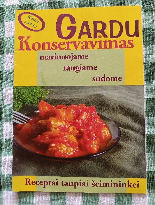 Gardu.Konservavimas