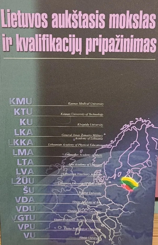 Lietuvos aukštasis mokslas ir kvalifikacijų pripažinimas