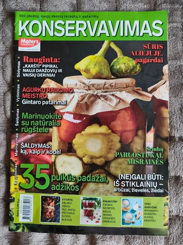 Moters savaitgalis.Konservavimas