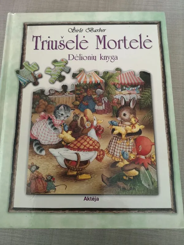 Triušelė Mortelė Dėlionių knyga