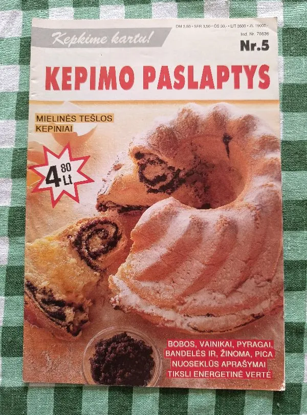 Kepimo paslaptys NR.5