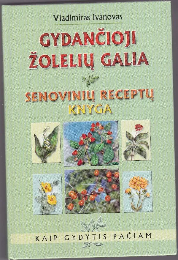Gydančioji žolelių galia. Senovinių receptų knyga