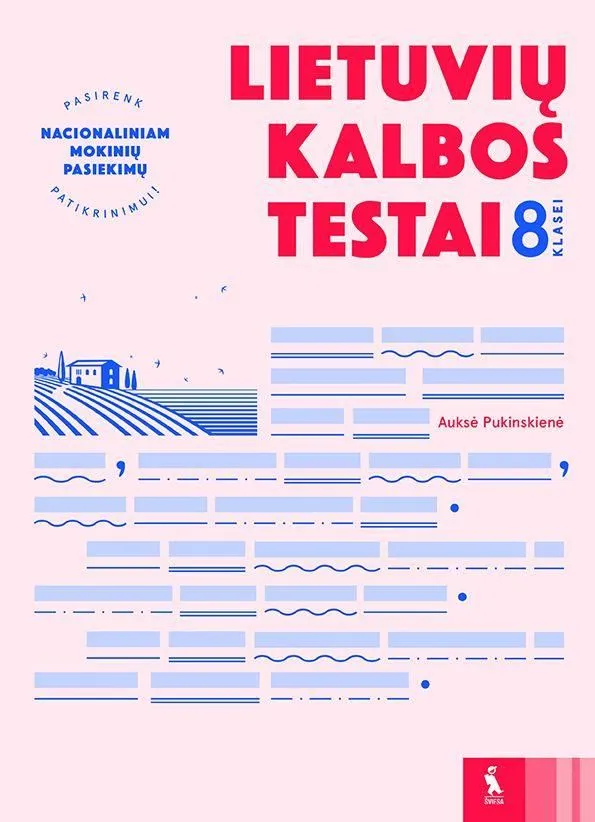 Lietuvių kalbos testai 8 klasei