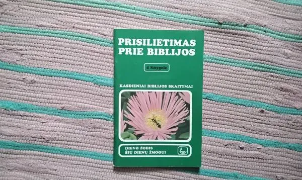Prisilietimas prie Biblijos 4 knygelė