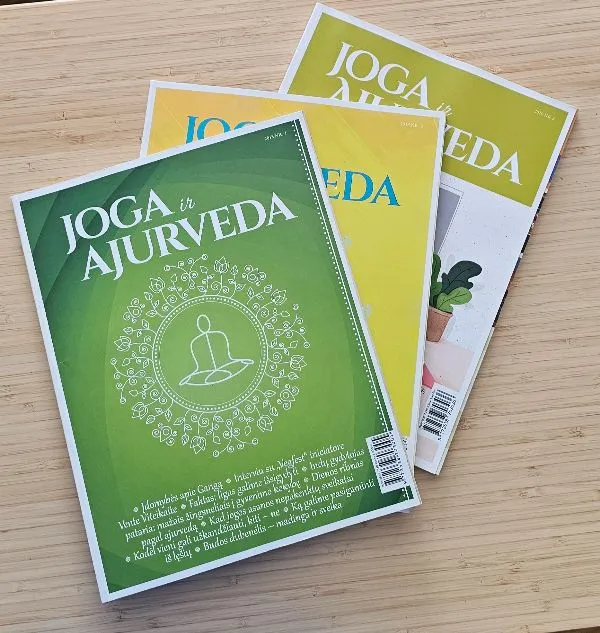 Žurnalai Joga ir ajurveda, 3 vnt.