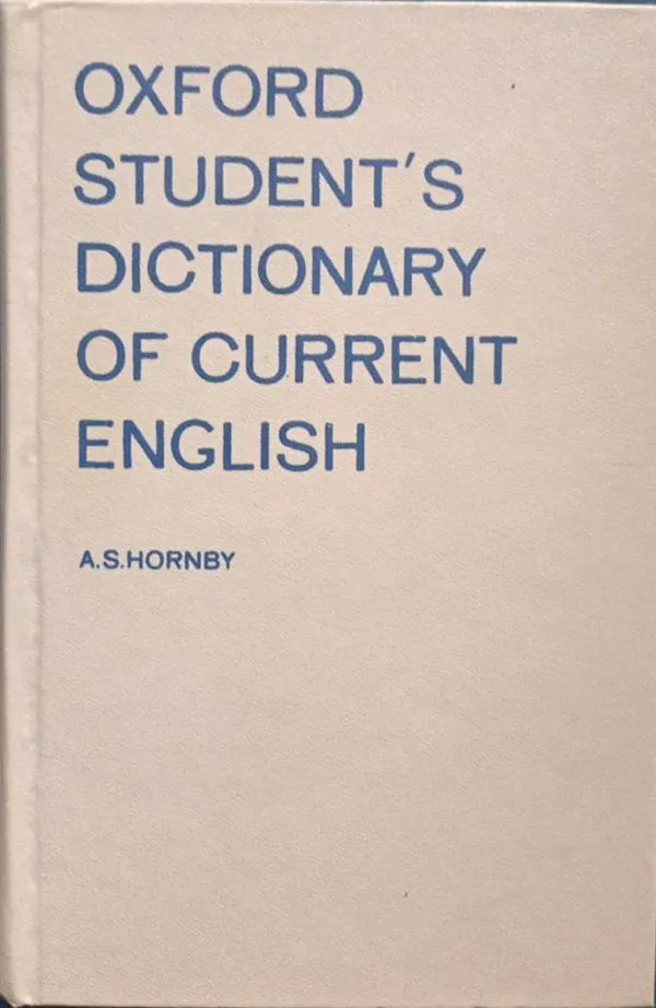 Oxford students dictionary of current english