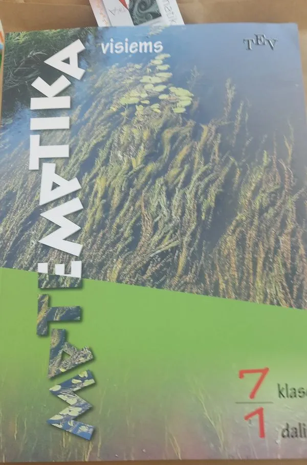Matematika visiems. 7 klasė, 1 dalis